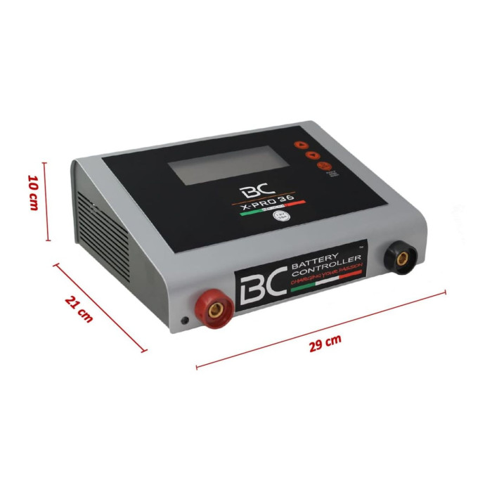 Bc X-pro 36 Caricabatteria E Stabilizzatore 12v 36a Piombo/litio