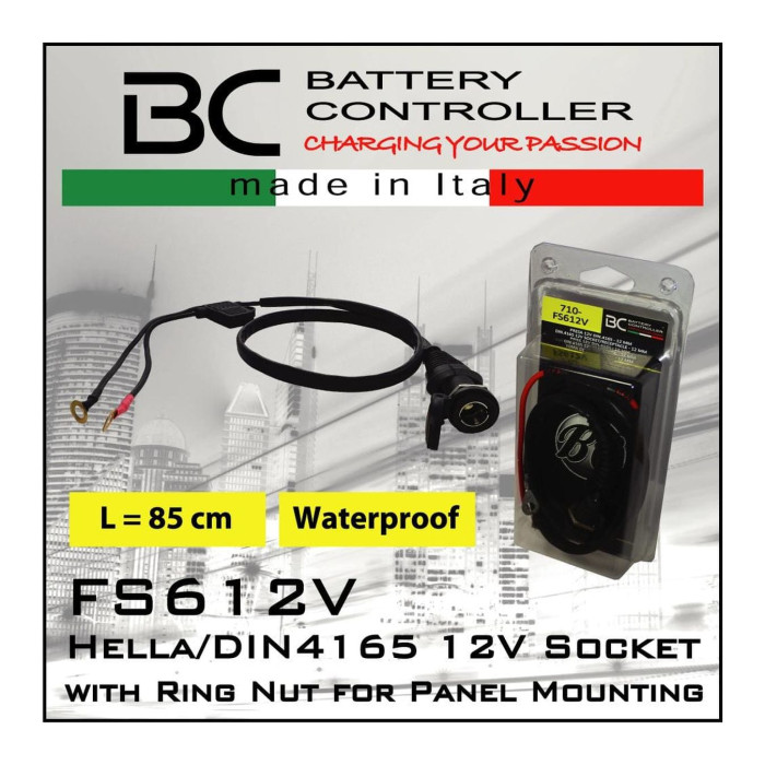 Cavo Bc Di Collegamento Alla Batteria 80cm Occhielli E Presa Bmw