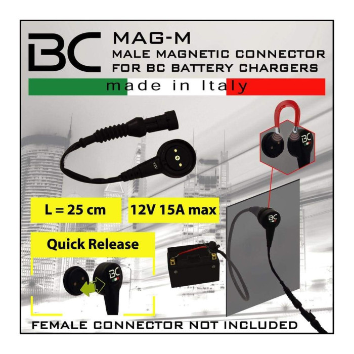 Bc Mag-m Connettore Magnetico (m) Per Caricabatteria