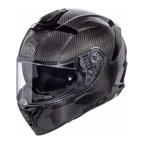 Casco Integrale Con Parasole Premier Devil Carbon