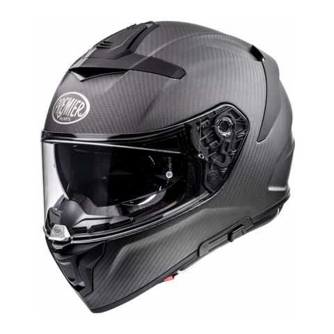 Full face helmet with parasol Premier Devil Carbon Matt