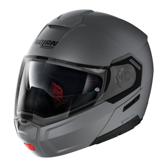 Casco Nolan Modulare N90-3 Classic N-com Flat Vulcan Grey