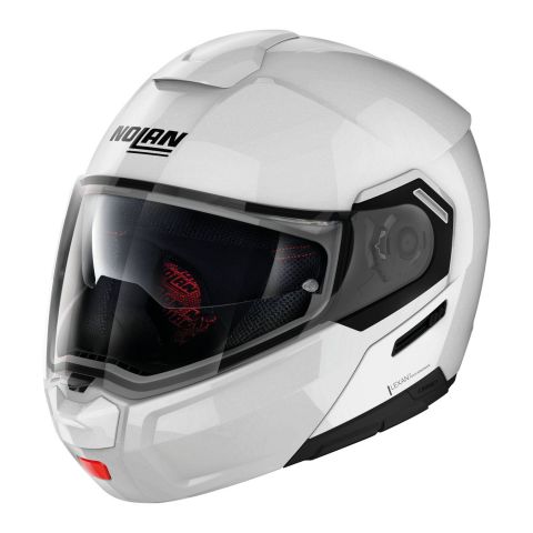 Casco Modulare Nolan N90-3 Classic N-com Metal White