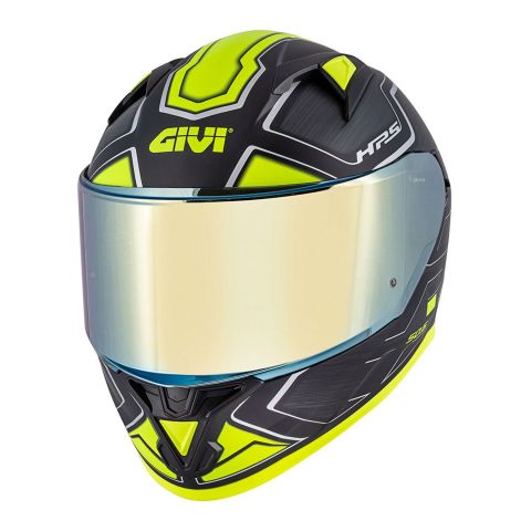 Casco Full Givi 50.6f Stuttgart Deep Titanium Op/amarillo