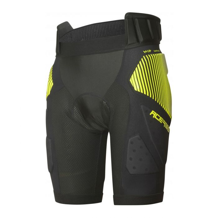 Pantaloncini Acerbis Rush Nero/giallo