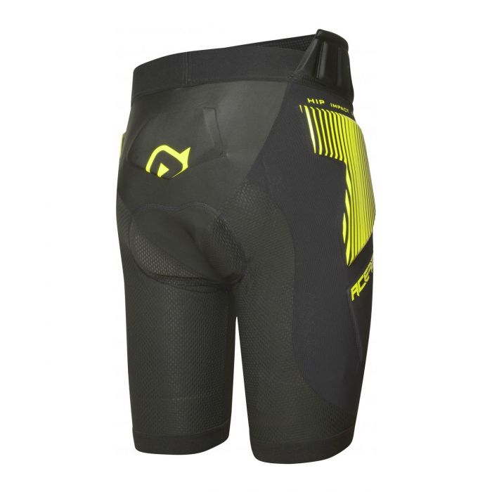 Pantaloncini Acerbis Rush Nero/giallo
