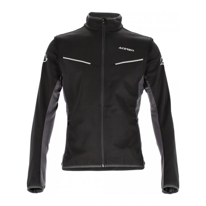 Giacca Acerbis Softshell Track Nero/grigio