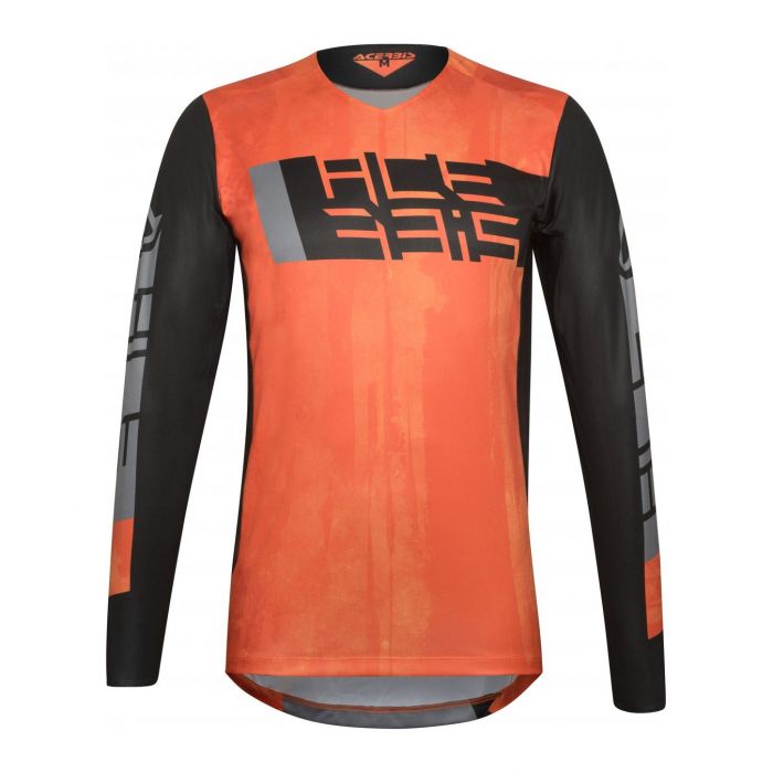 Maglia Acerbis Mx Outrun Arancio/nero