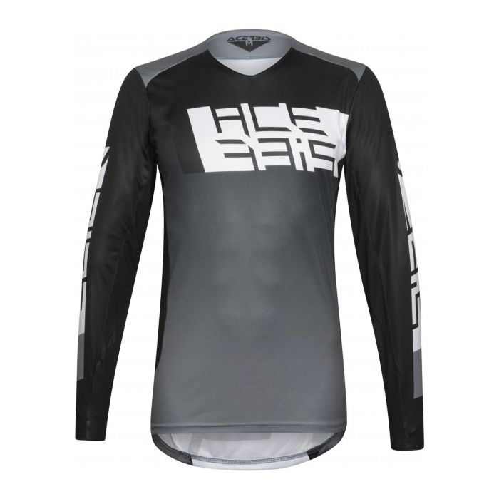 Maglia Acerbis Mx Outrun Grigio/nero