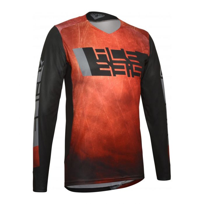 Maglia Acerbis Mx Outrun Rosso/nero