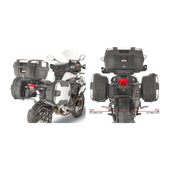 Givi Pl8705 Portavaligie Laterale Benelli Trk502x 2020