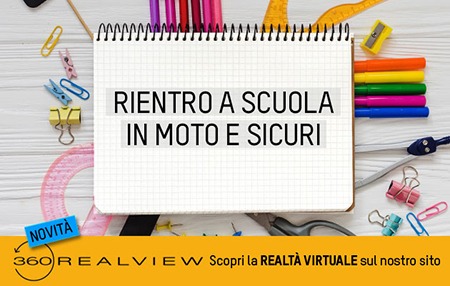 Rientro a scuola in moto e sicuri