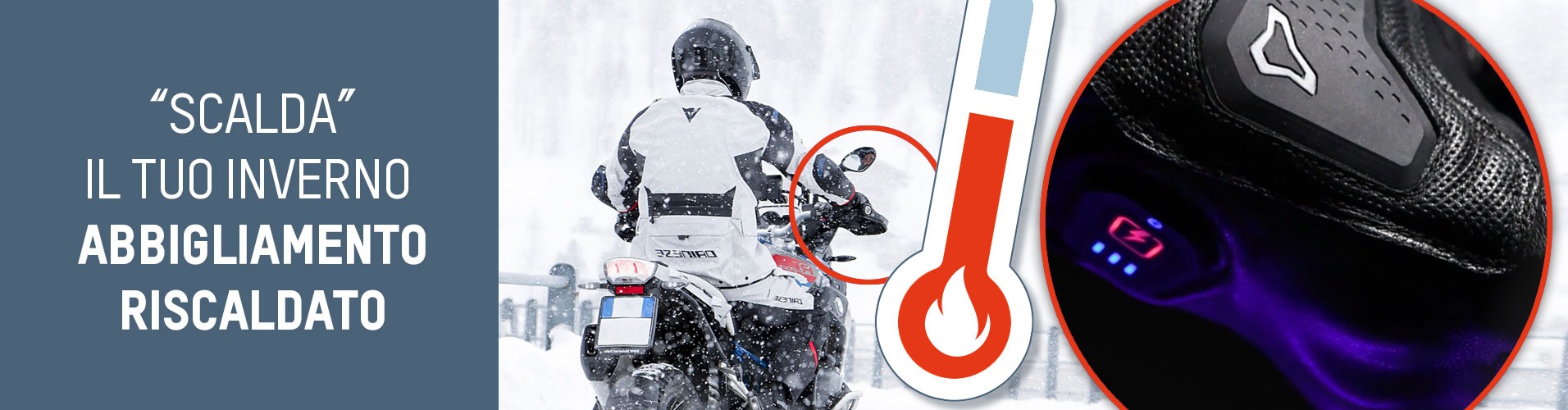 Motorstock.it ti "scalda" in inverno: l'abbigliamento riscaldato!