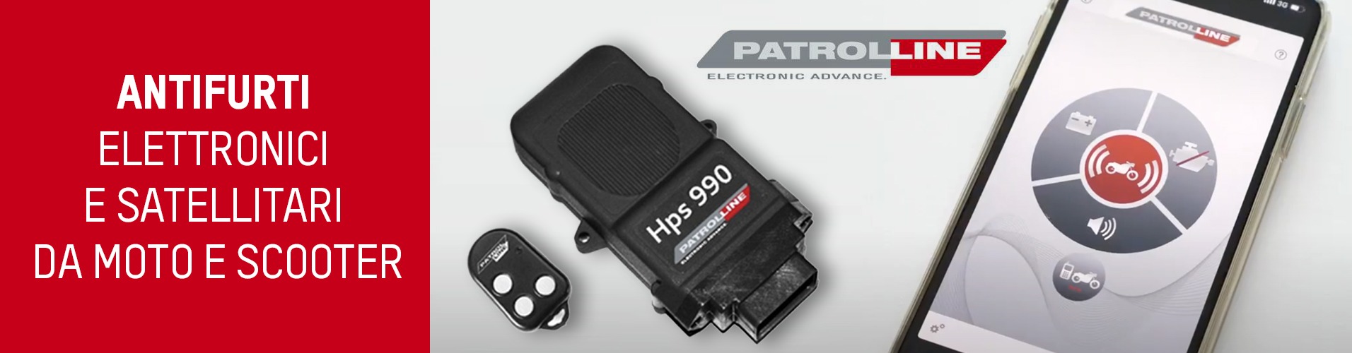 Electronic and satellite anti-theft devices from motorcycles and scooters: the collaboration with Patrol Line