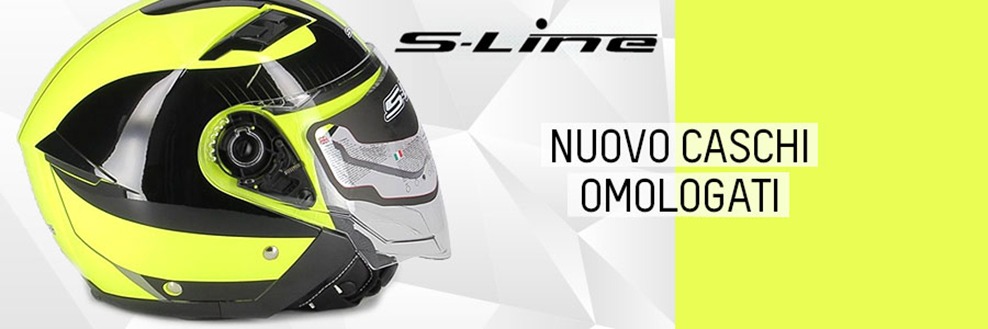 Caschi S-LINE omologati Outlet