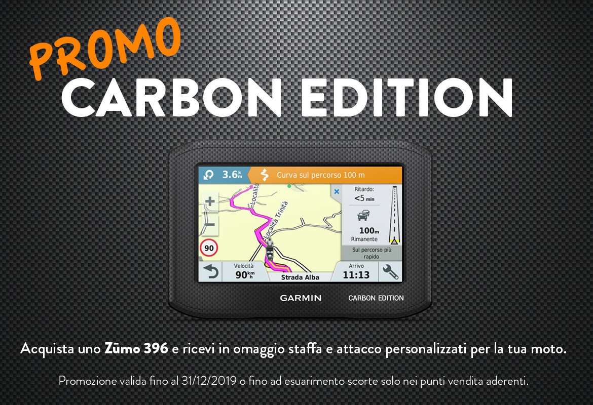Garmin Zumo 396 Carbon Edition + Halterung